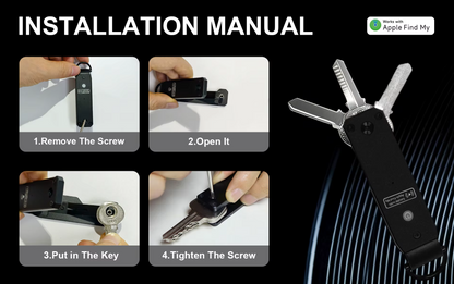 Smart Airtag Keychain